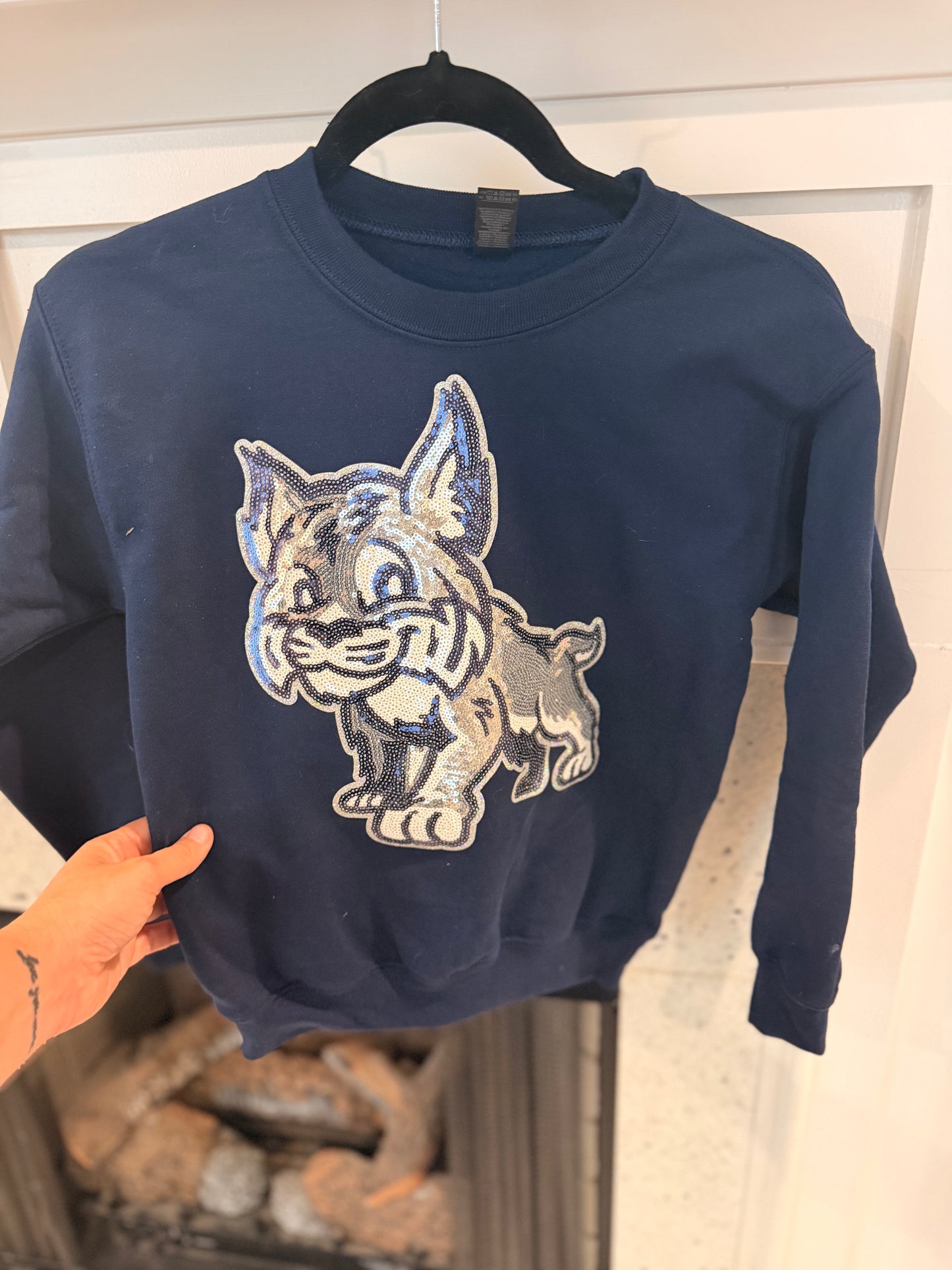 St. Amant Primary Sequin Cubs Sweatshirt
