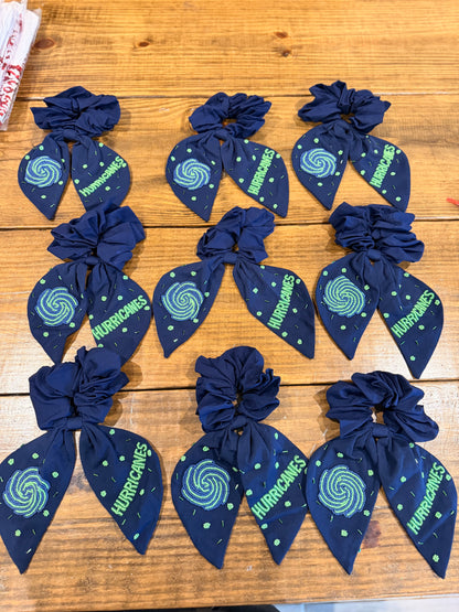 Prairieville Hurricanes Scrunchie - Navy