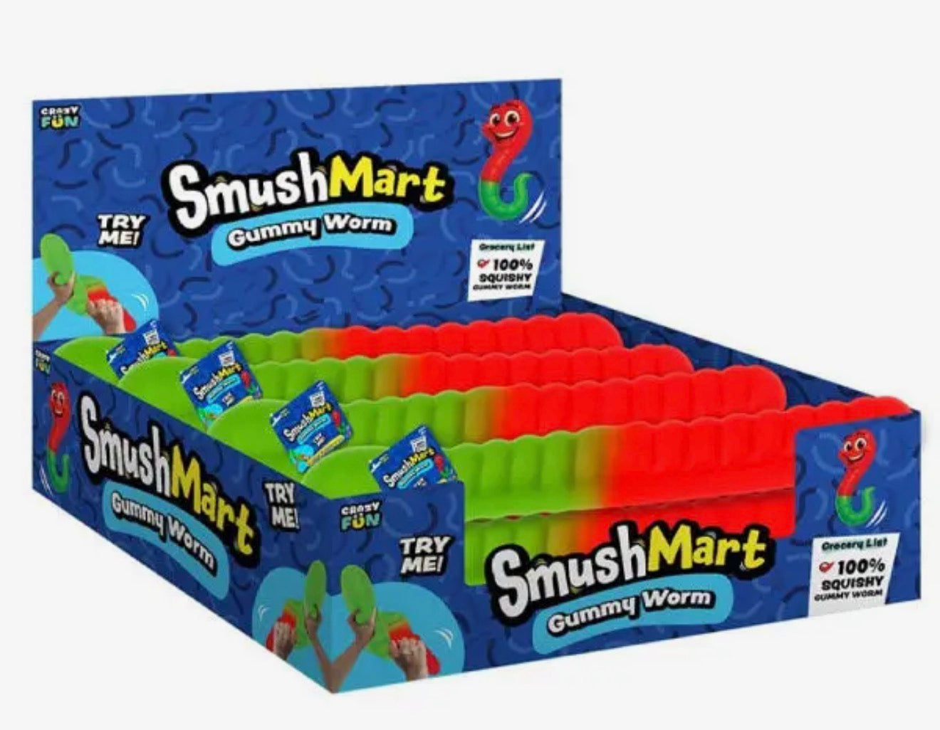 Smushmart Gummyworm (Pre-Order Arrives by Nov 1)