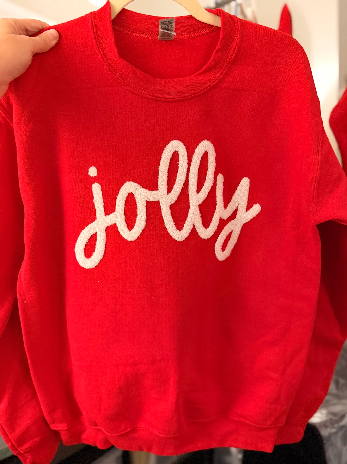 Red Jolly Pullover