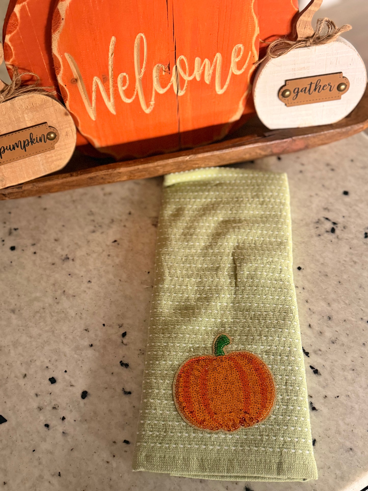 Pumpkin Dish Towel