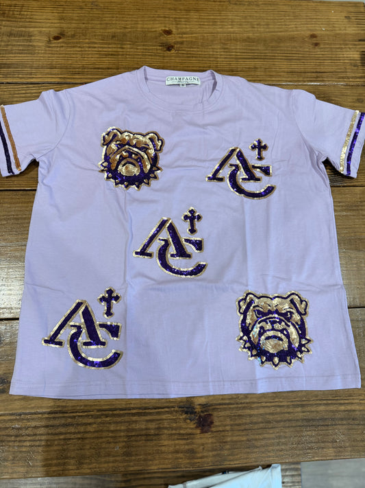 Ascension Catholic Sequin Top