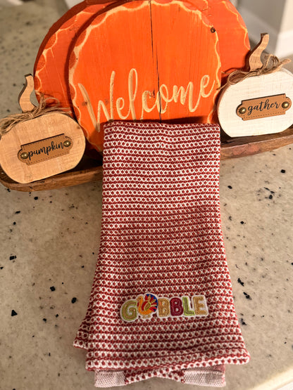 “Gobble” Dish Towel