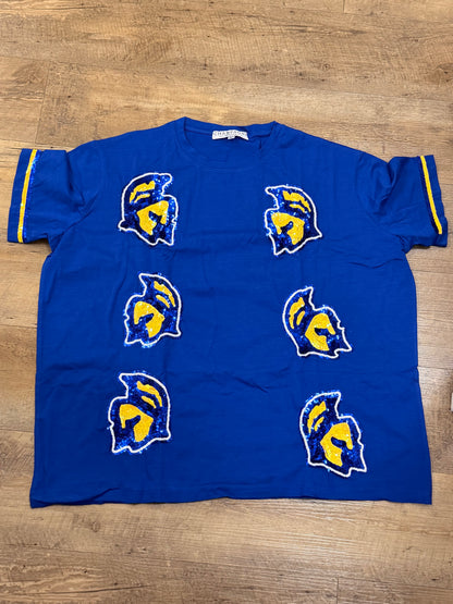 EA Spartans Sequin Top