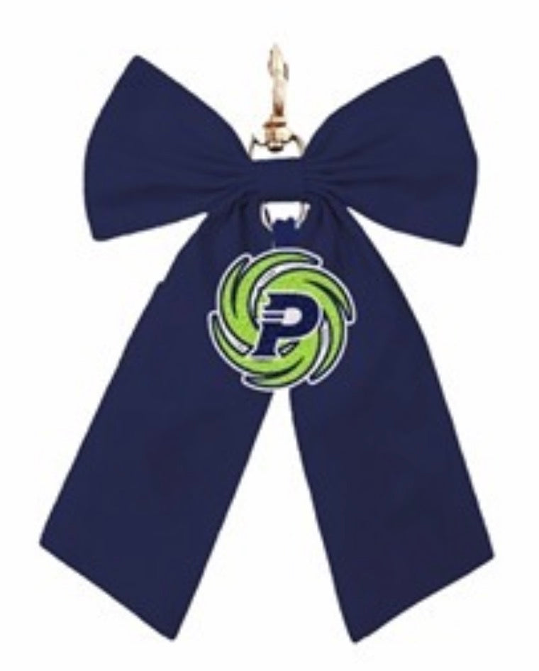 Prairieville Hurricanes Bow Keychain