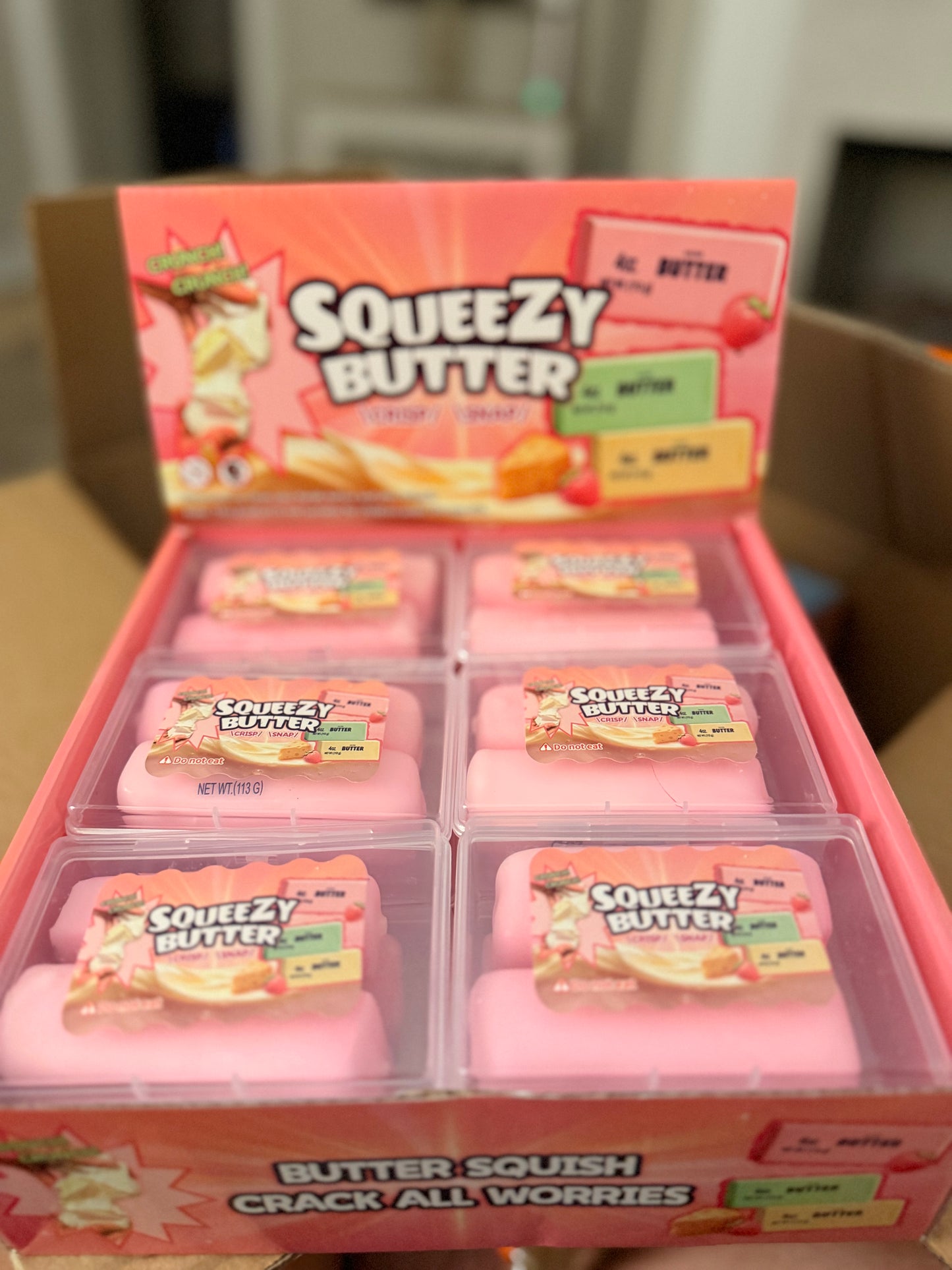 Squeezy Butter Wax Crackers
