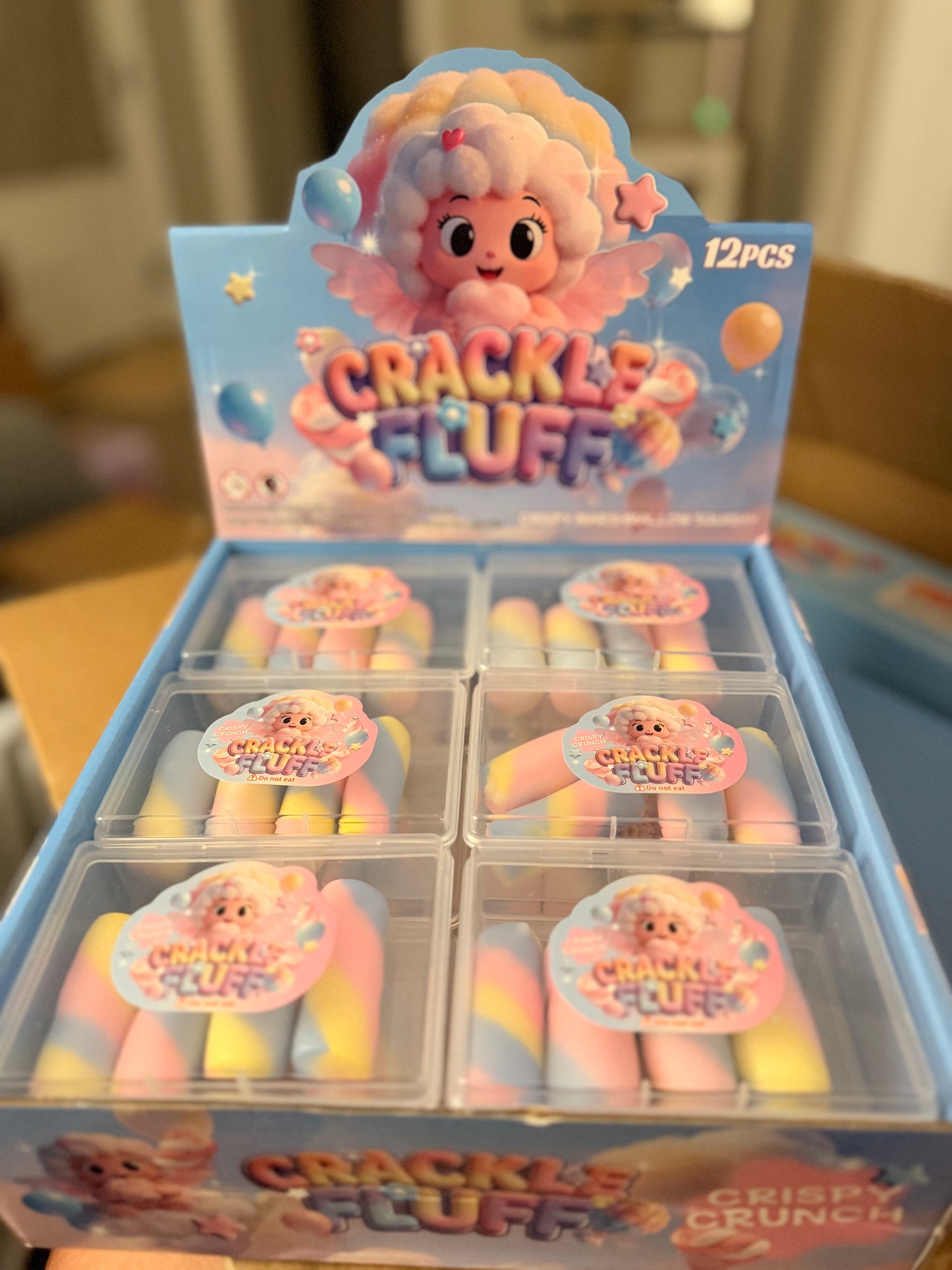 Crackle Fluff — Marshmallow Wax Crackers