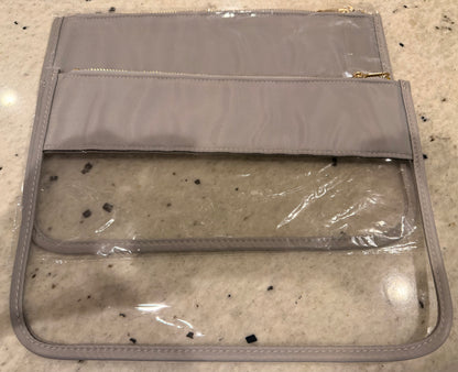 Clear “Zipper” Bags