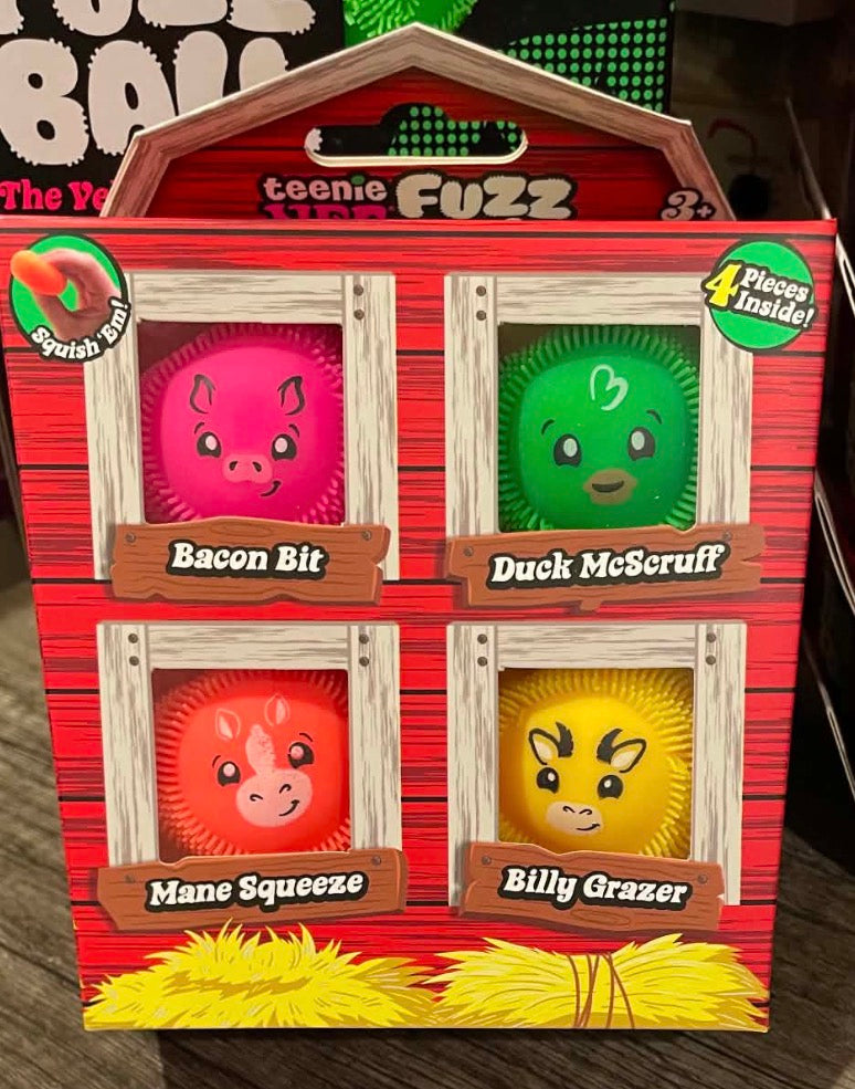 Teenie Needoh Fuzzball Farmyard