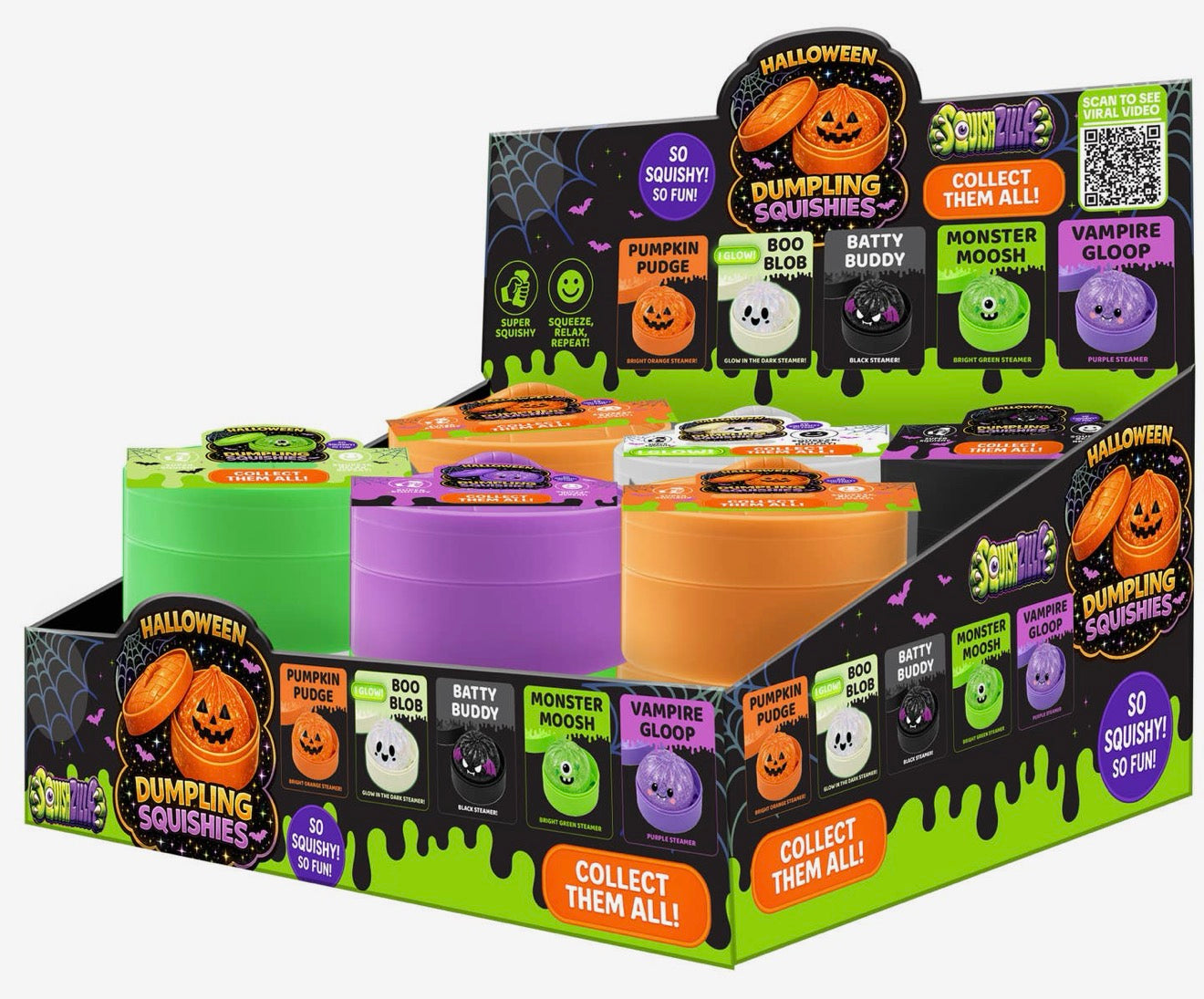 Fun Doh Spooky Mystery Dumplings - PREORDER arrives by August 18th