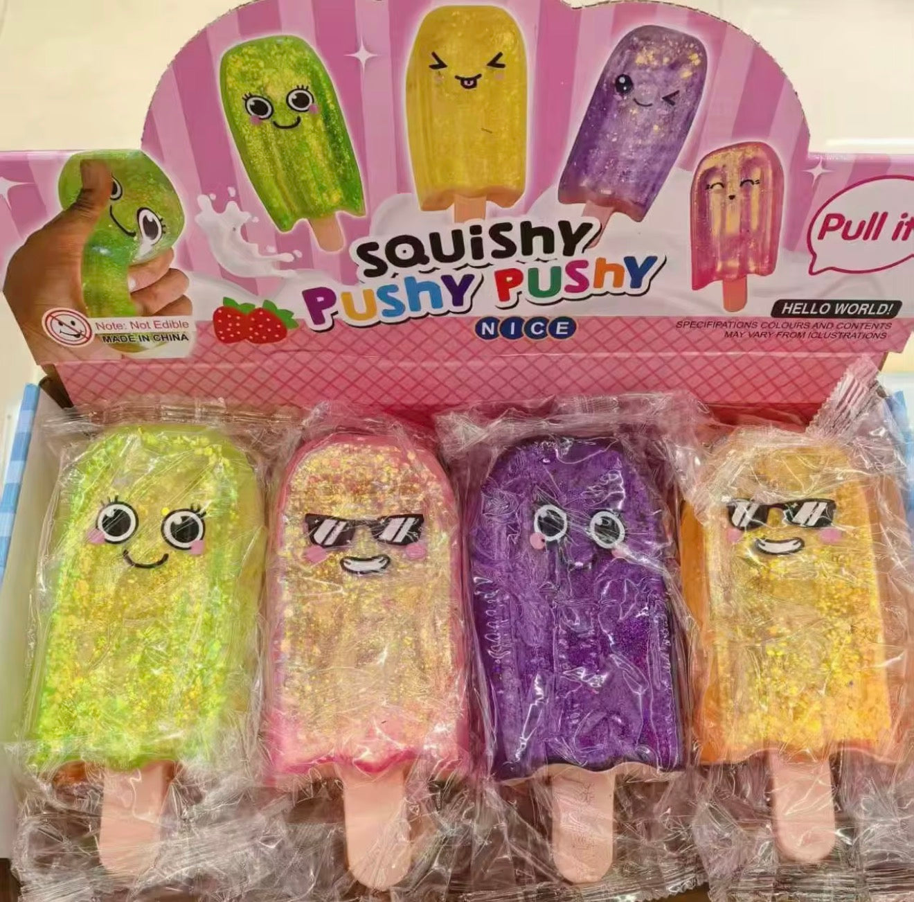 Squishy Popsicles — arriving by July 25