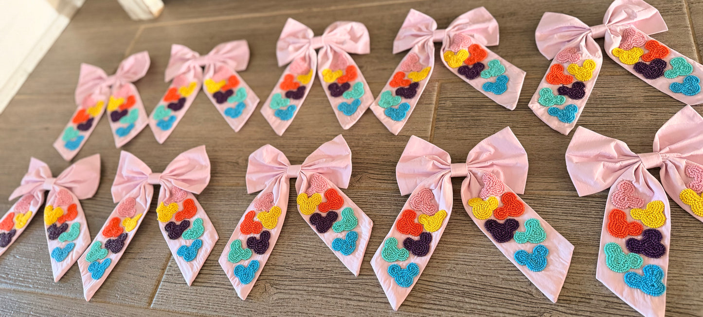 Pastel Mouse Bow