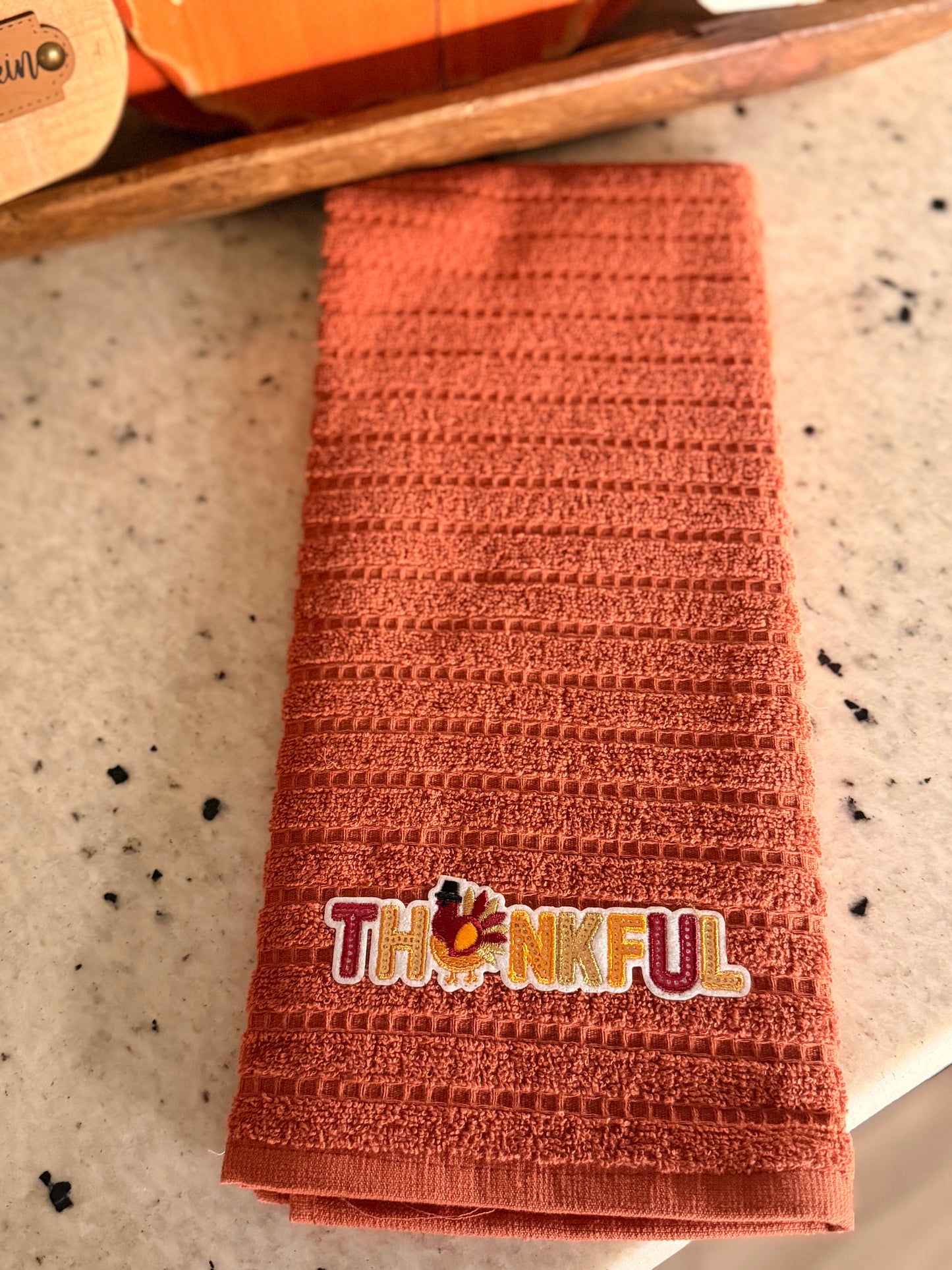 Thankful Dish Towel