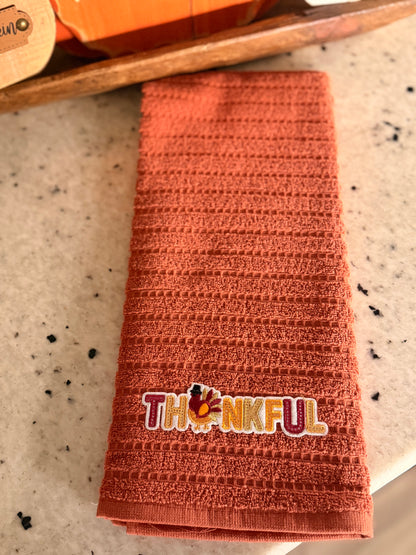 Thankful Dish Towel