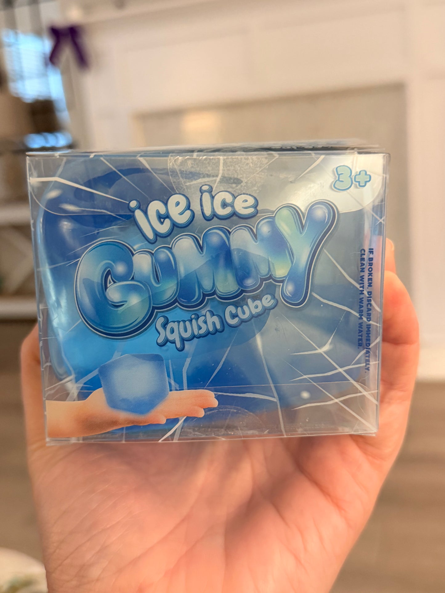 Ice Ice Gummy Squish Cube