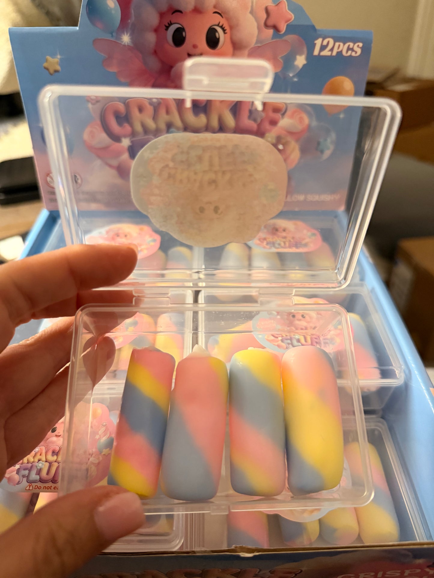 Crackle Fluff — Marshmallow Wax Crackers