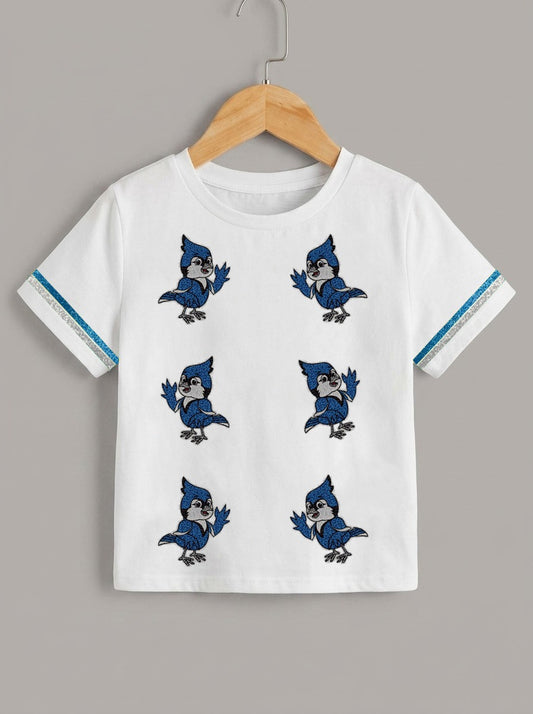 Bluejays Sequin Top