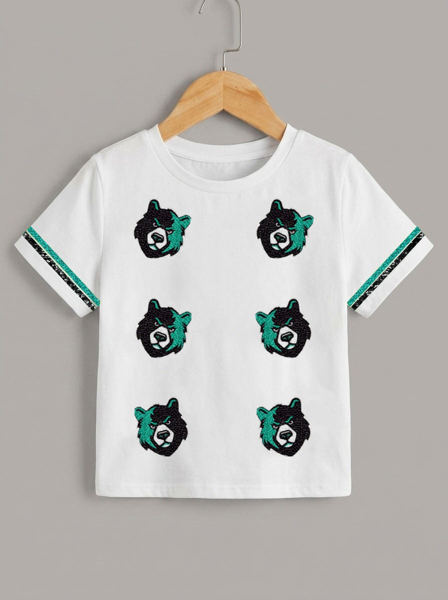 Bluff Bears Sequin Top