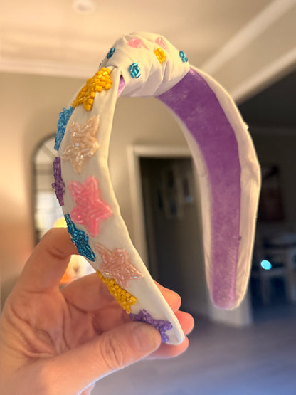 Pastel Stars Headband