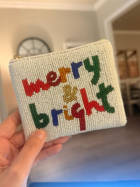 Merry and Bright Coin Purse