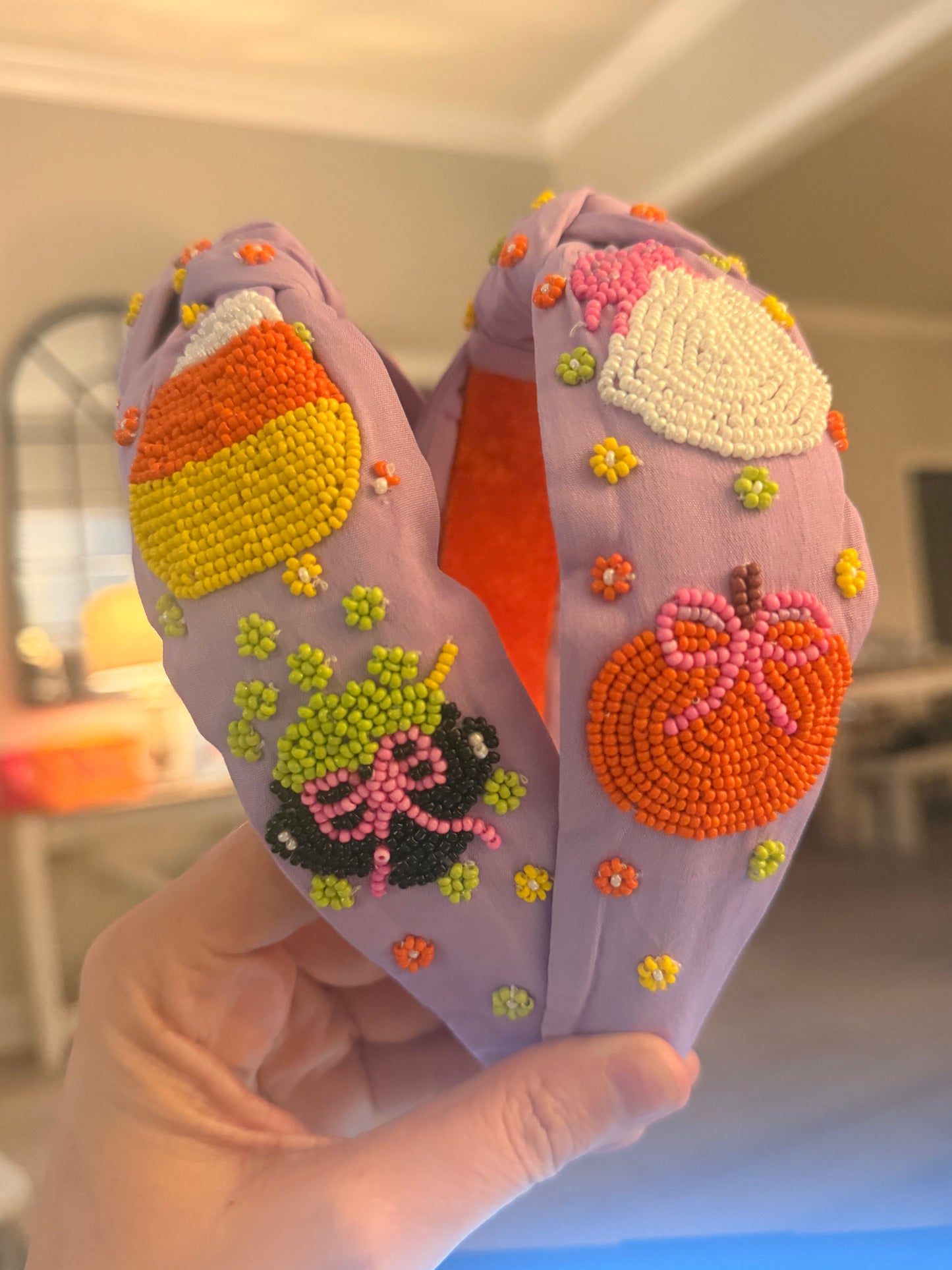 Lavender Halloween Headband