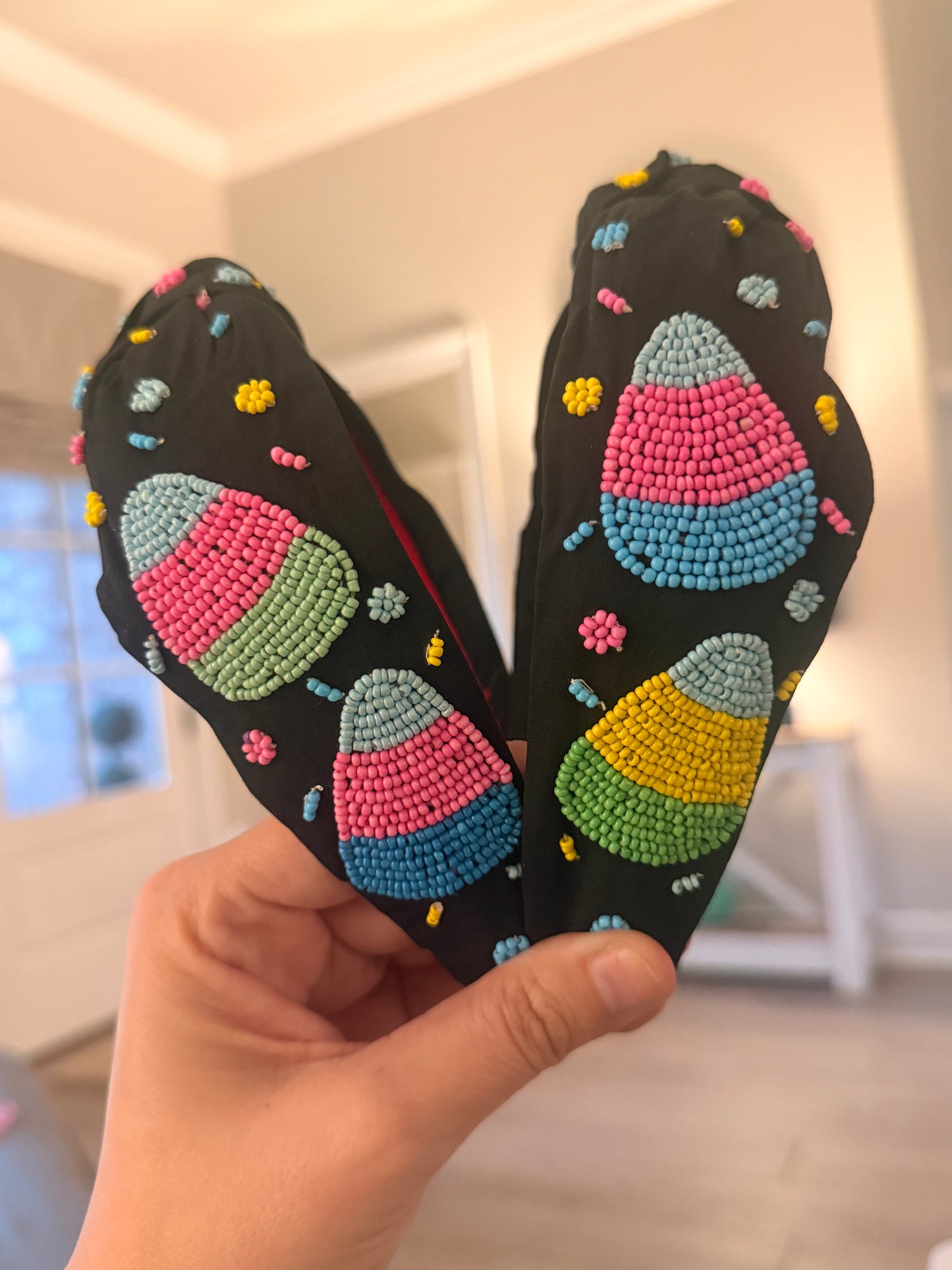 Neon Candy Corn Headband