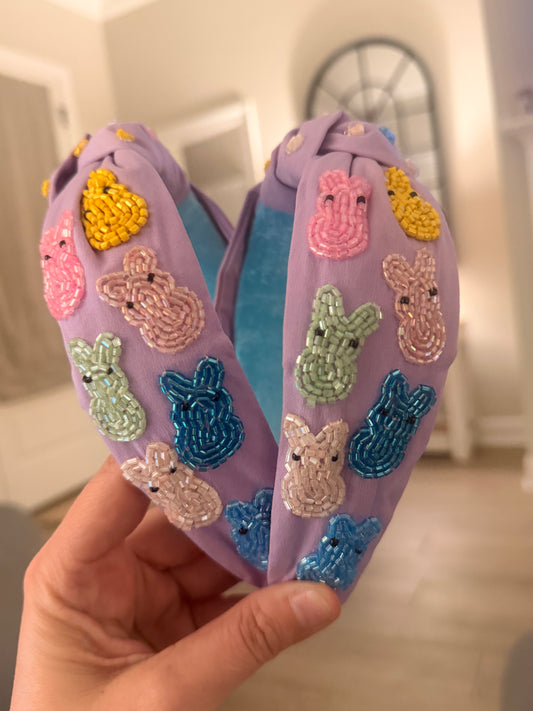 Lavender Peeps Headband