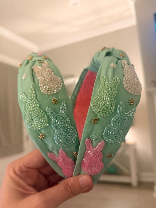 Sage Bunny Headband
