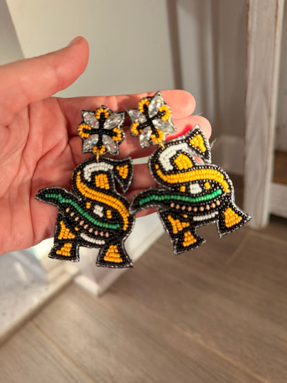 St. Amant Gators Earrings