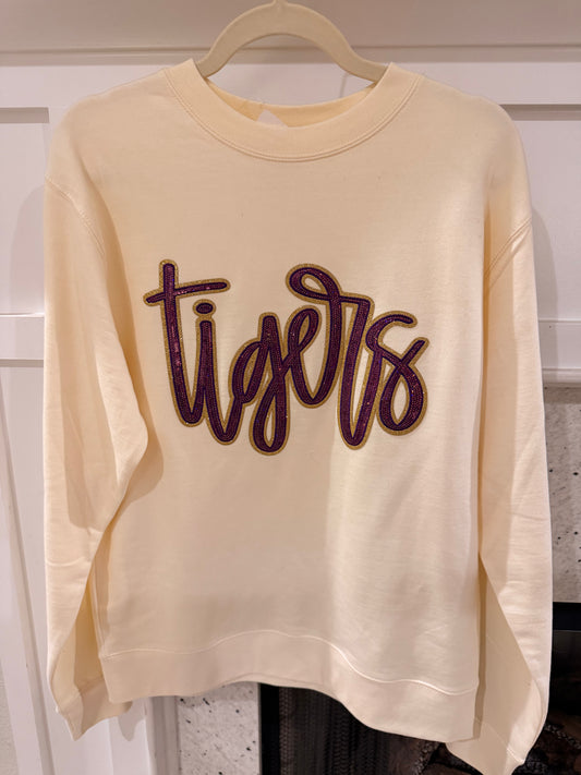 Tigers Pullover on Cream