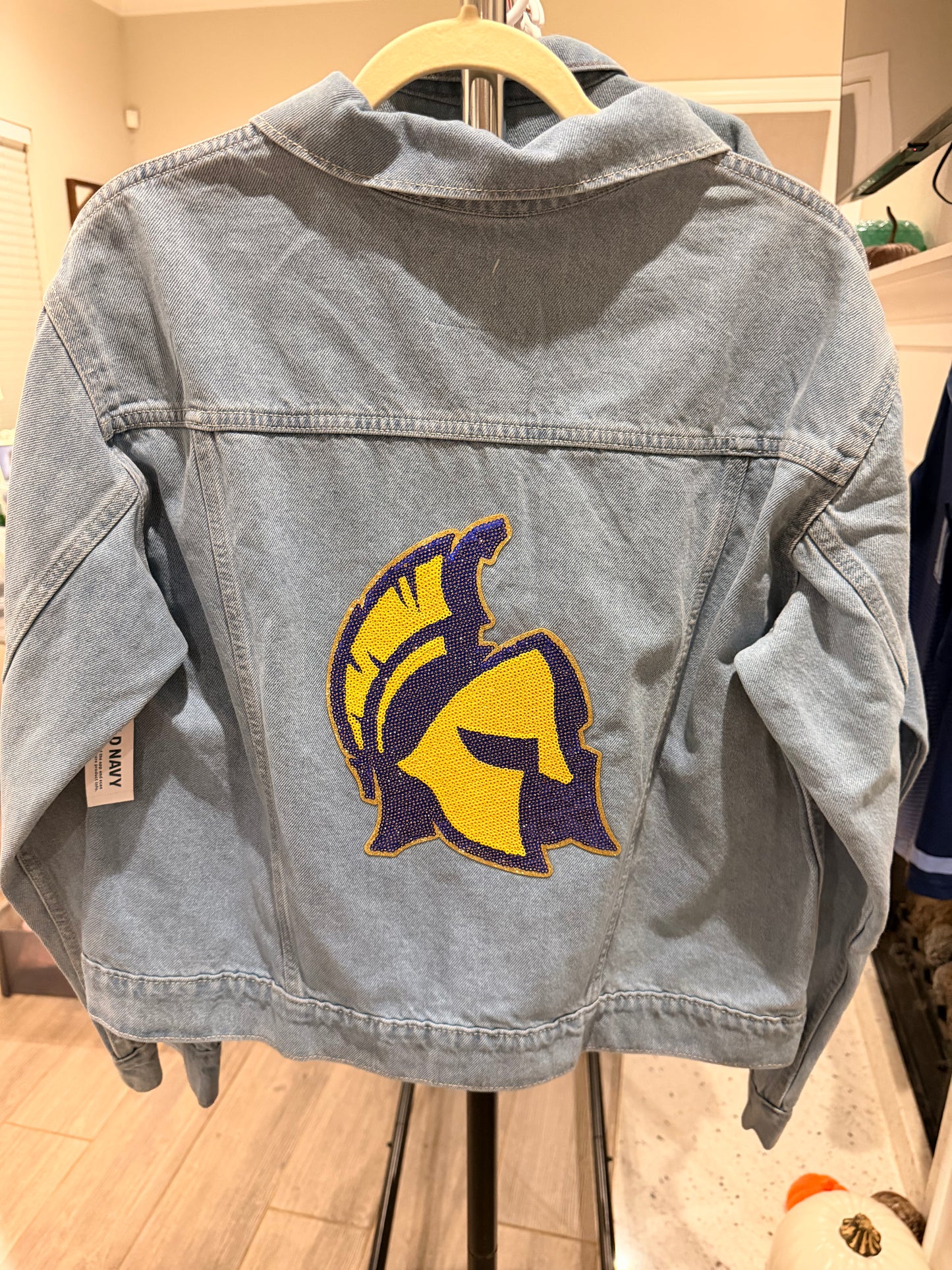Spartans Blue Jean Jacket