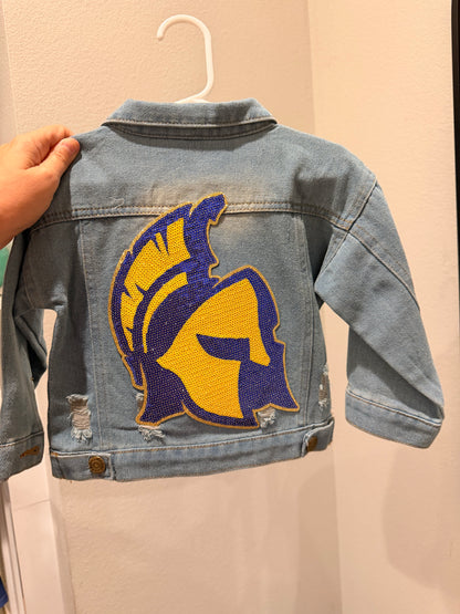 Spartans Blue Jean Jacket