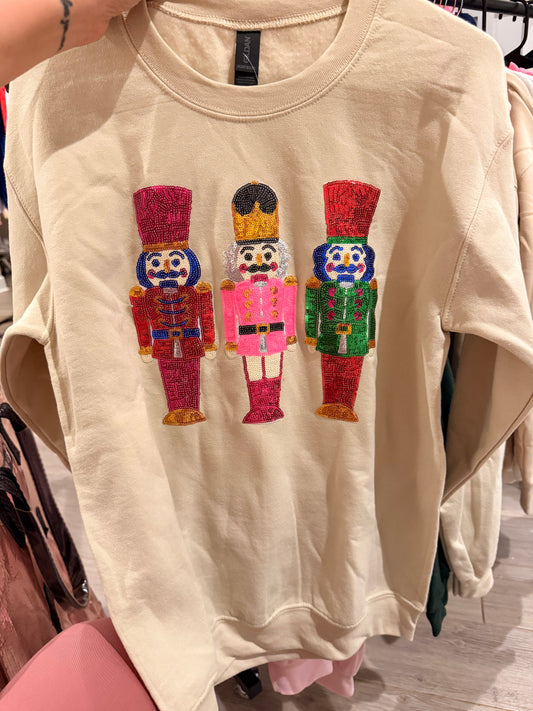 Nutcracker on Sand Crewneck