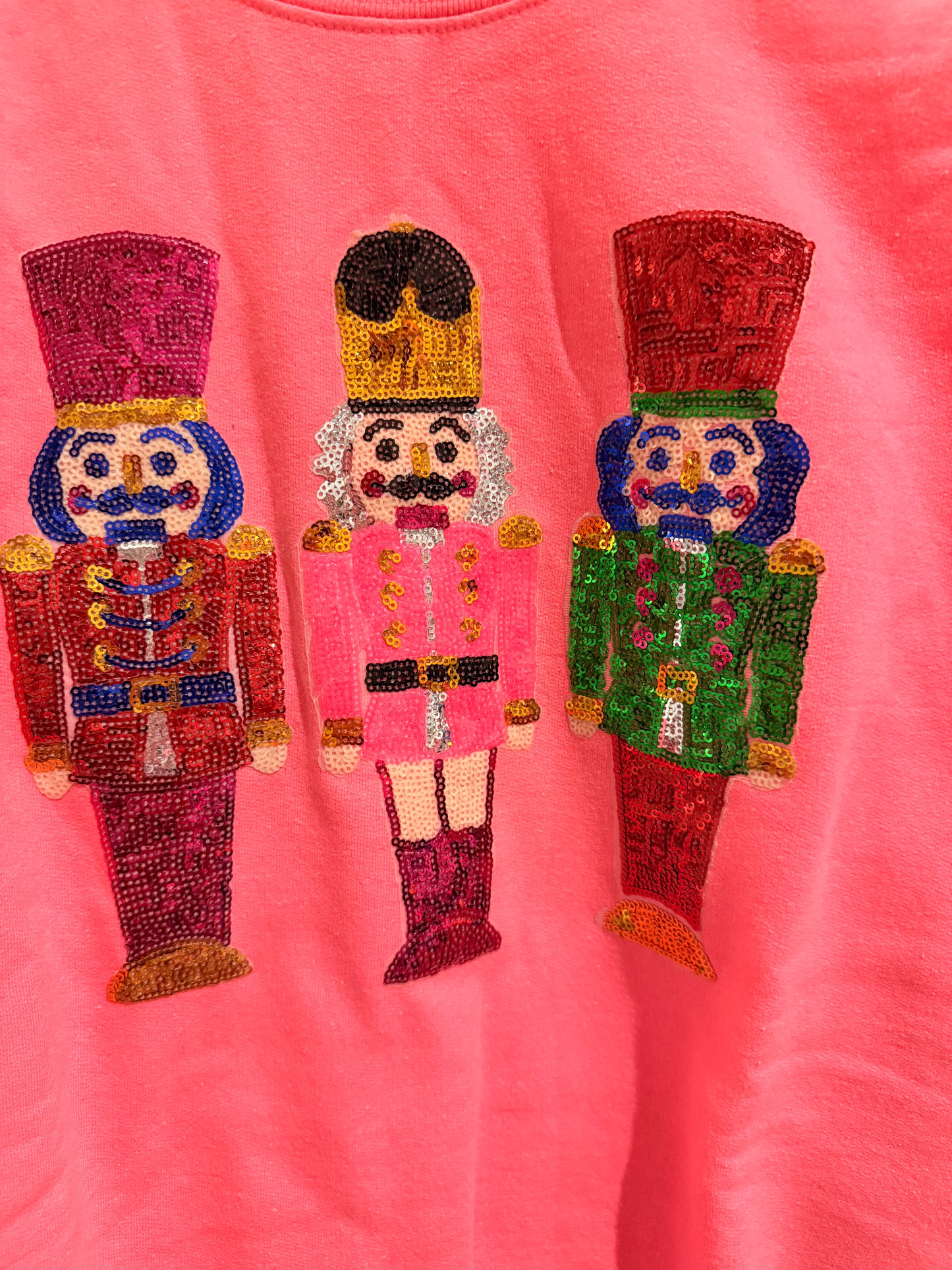 OG Nutcracker CREWNECK— Hot Pink
