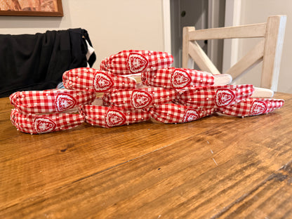 Lake Lions Plaid Headband