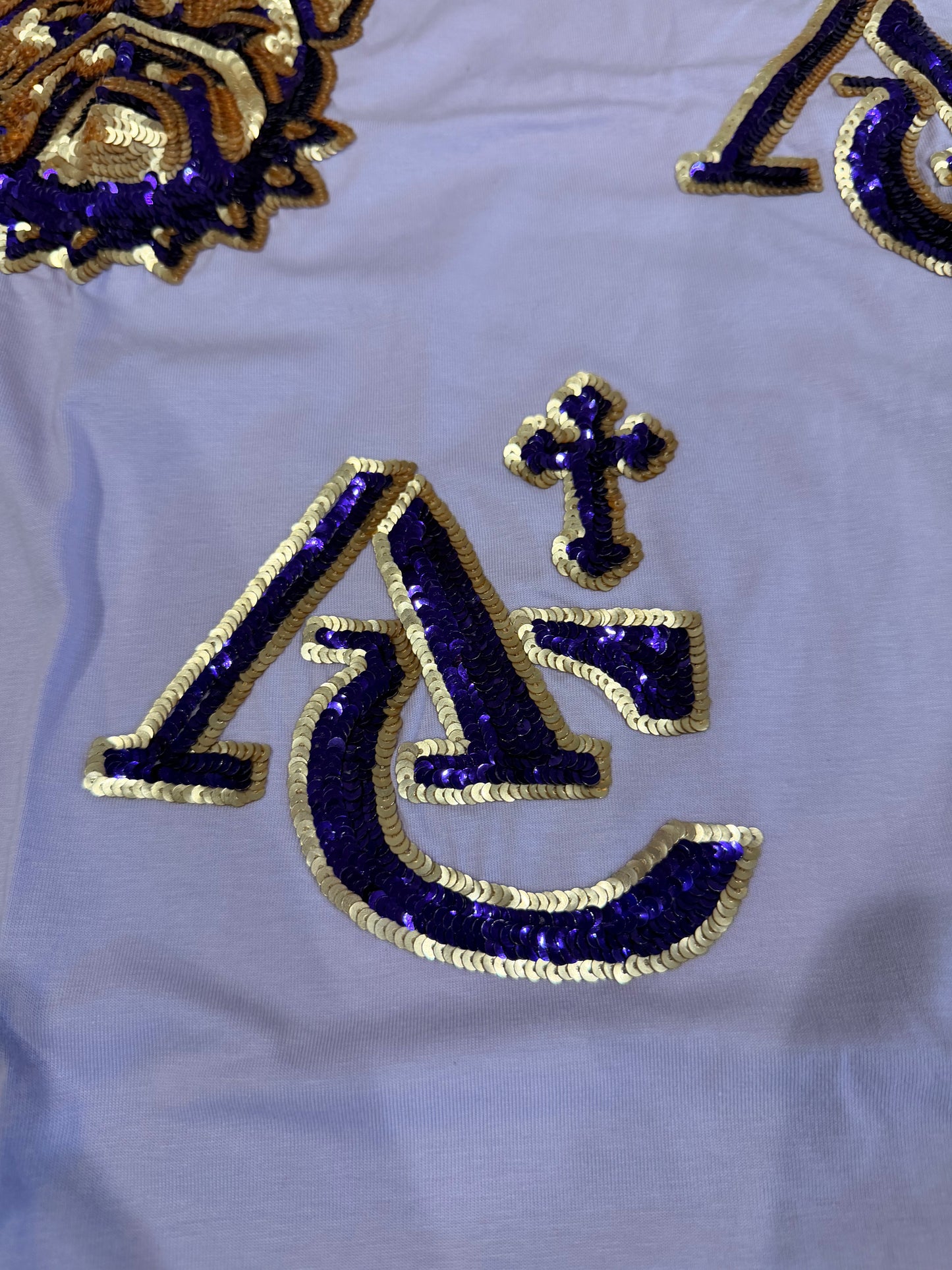 Ascension Catholic Sequin Top