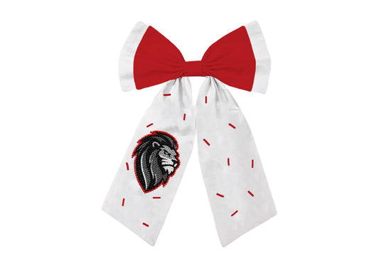 Two Toned Lake Lions Bow