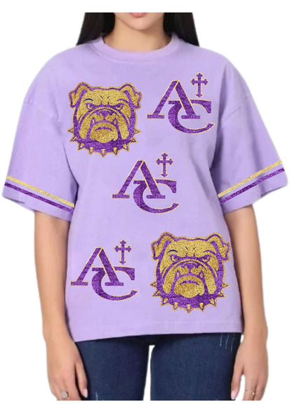 Ascension Catholic Sequin Top