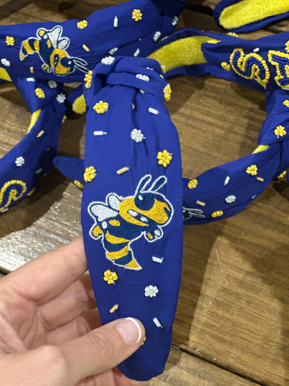 SAS Hornets Headband - Blue