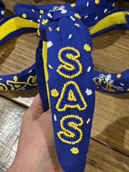 SAS Hornets Headband - Blue
