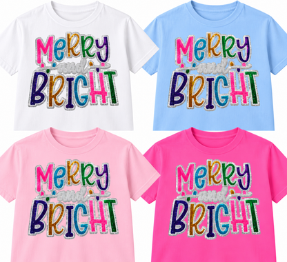 Merry and Bright Sequin Top - PICK YOUR COLOR