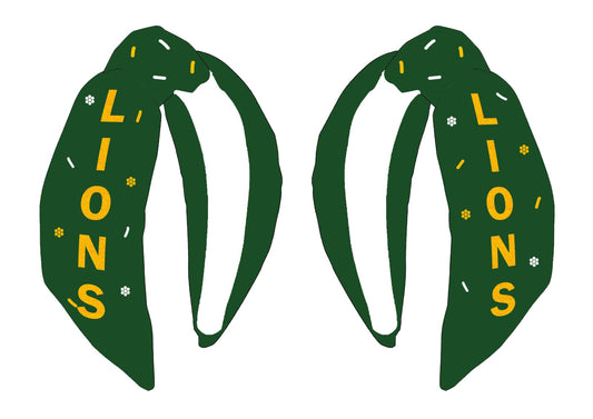 Lions Beaded Headband
