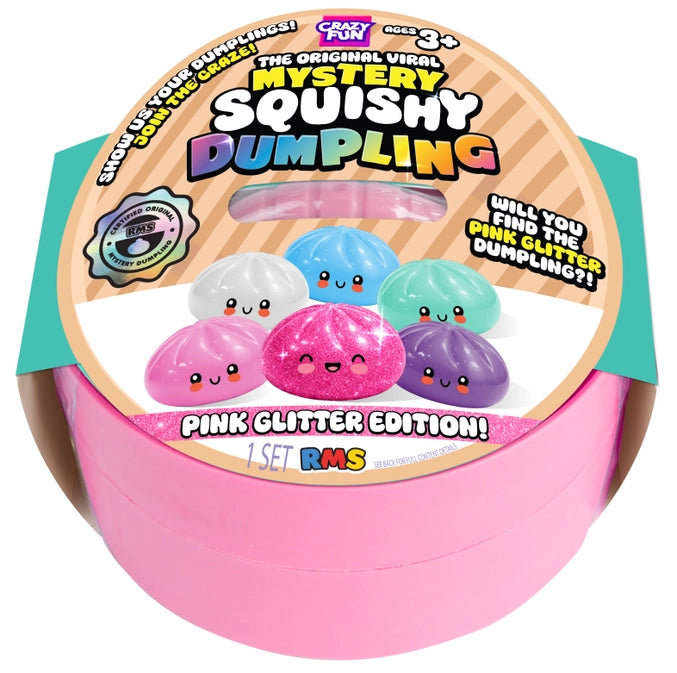 Rms® Crazy Fun™ Pink Mystery Glitter Bao Bun – Rare Chase PRE-ORDER estimated delivery October 12–15