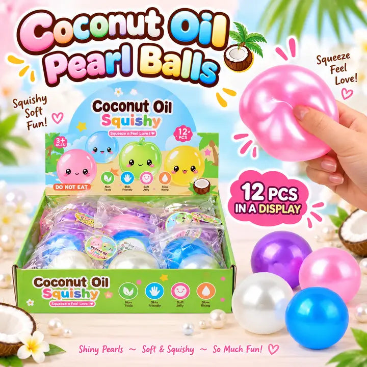 Pearl Coconut Oils Balls