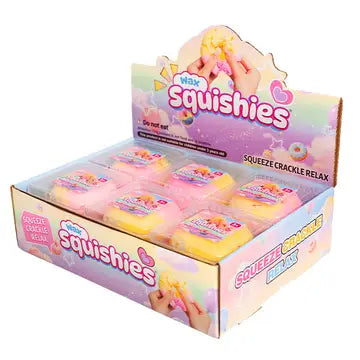 Wax Squishies® Donut Wax Crackle Fidget Clay Toy