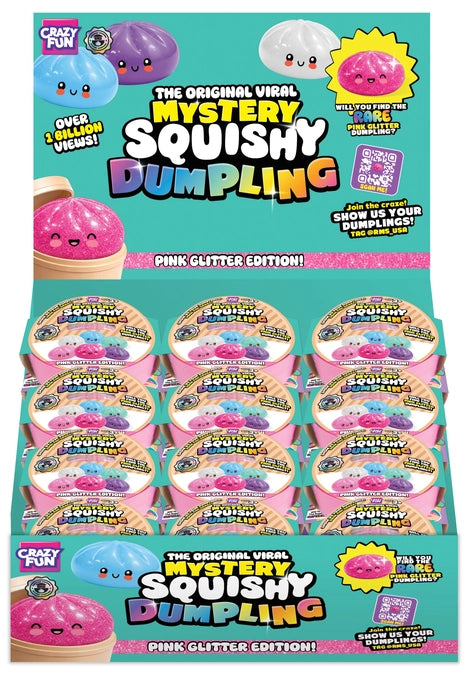 Rms® Crazy Fun™ Pink Mystery Glitter Bao Bun – Rare Chase PRE-ORDER estimated delivery October 12–15