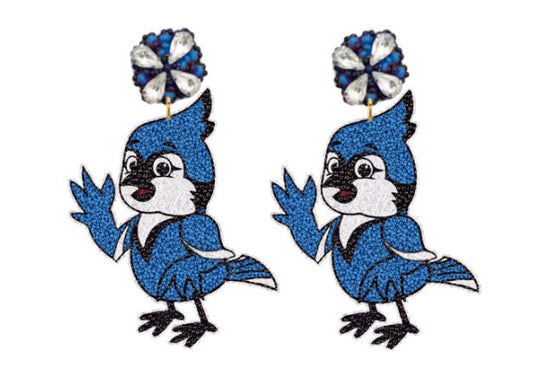 Bulejays Beaded Earrings