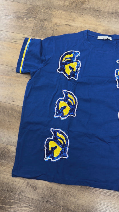 EA Spartans Sequin Top